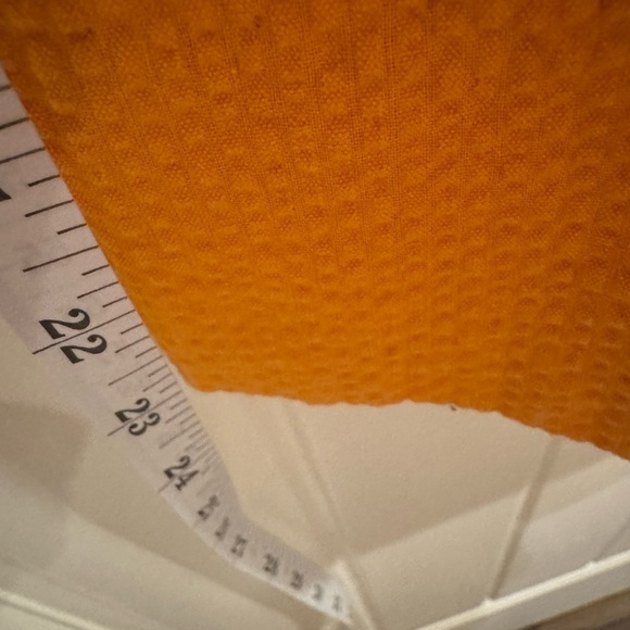 ORANGE Lauren James seersucker Landry Dress - Picture 5 of 8